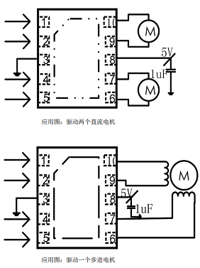 GC3901完全替代A3901 无需更改外围 双通道低压6V直流1A电机驱动芯片IC 可应用于消费电子/云台控制